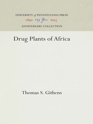 cover image of Drug Plants of Africa